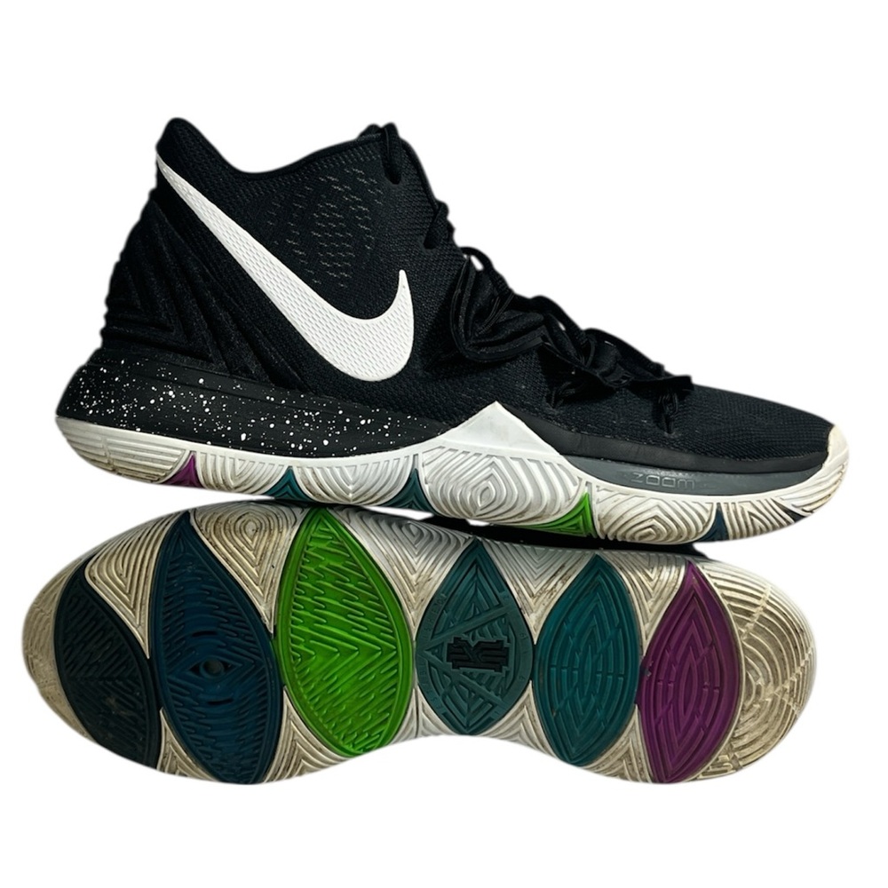 Nike Kyrie 5 Black Magic Basketball Shoes Mens 13.5 AO2918-901